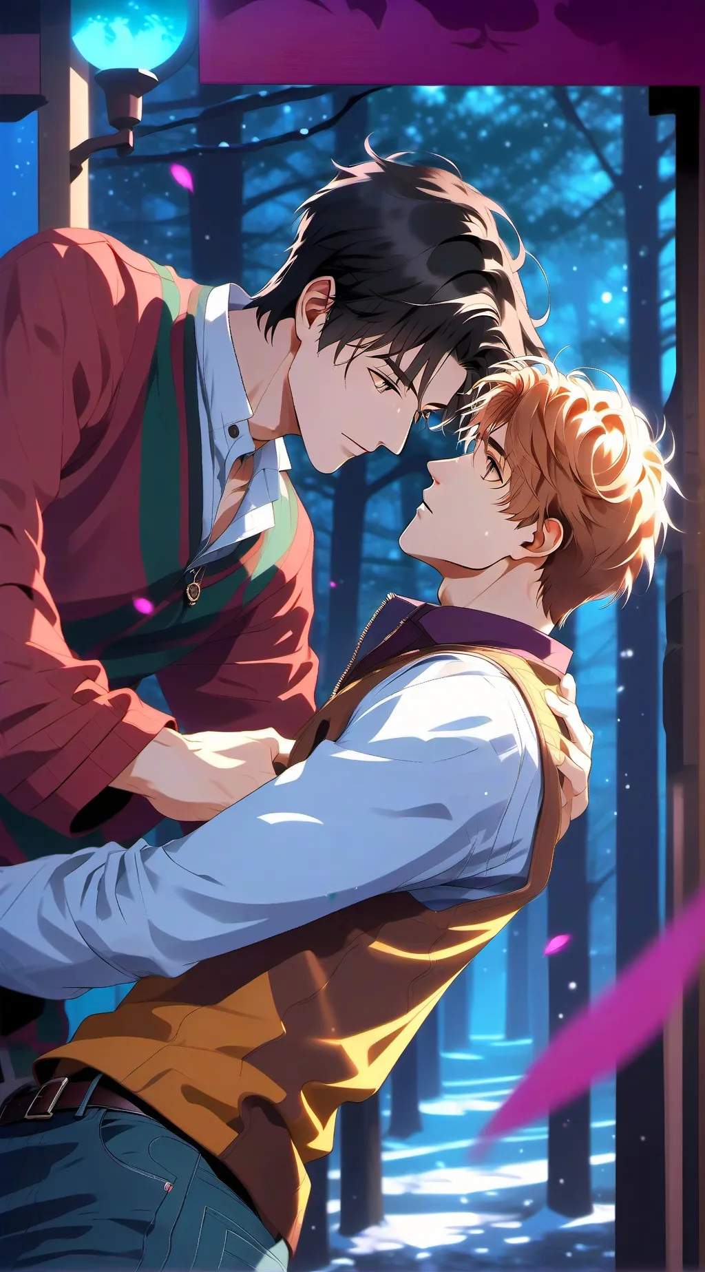 ai character:  ♥︎~Mason~♥︎ background