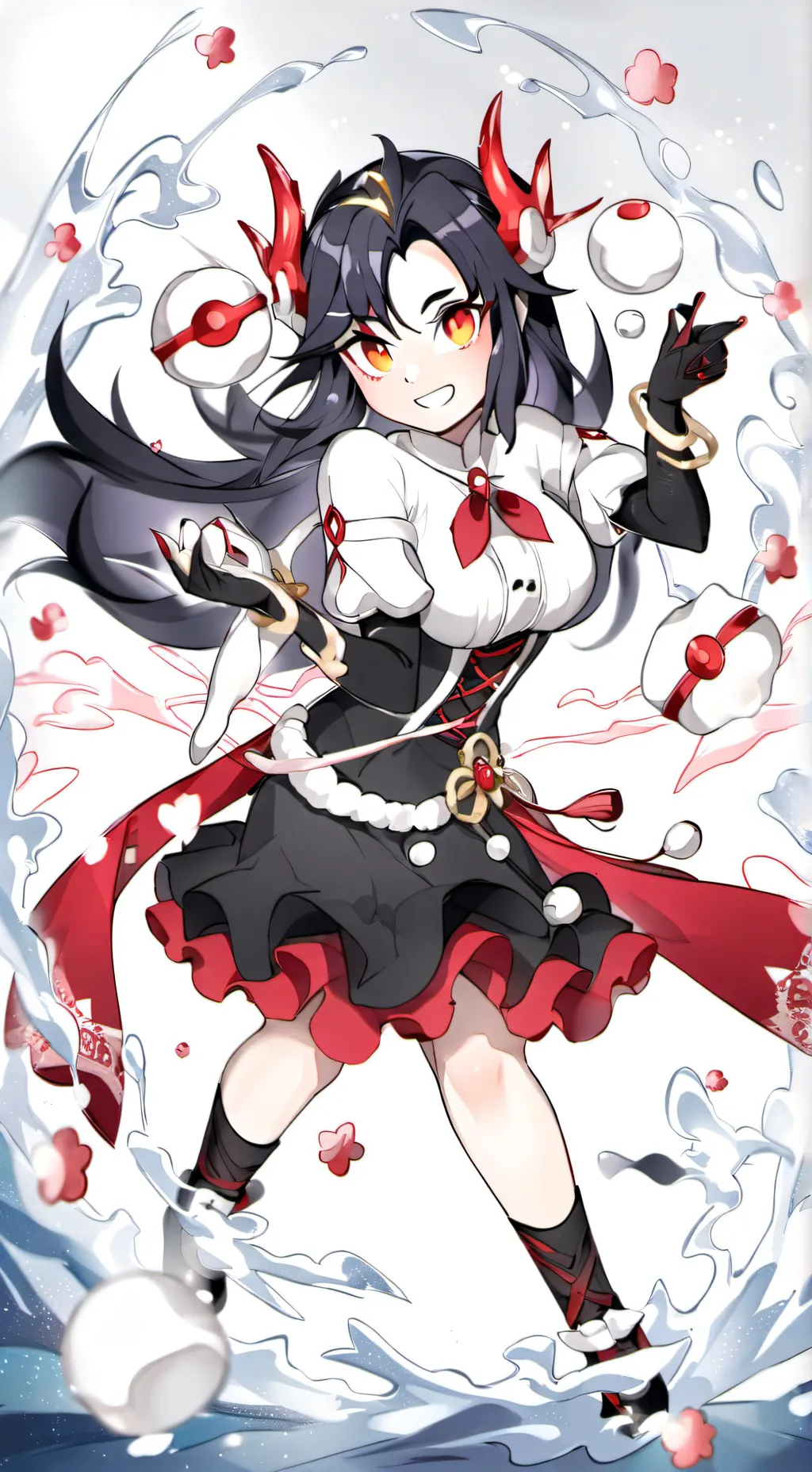 ai character: la prof de jeux  background