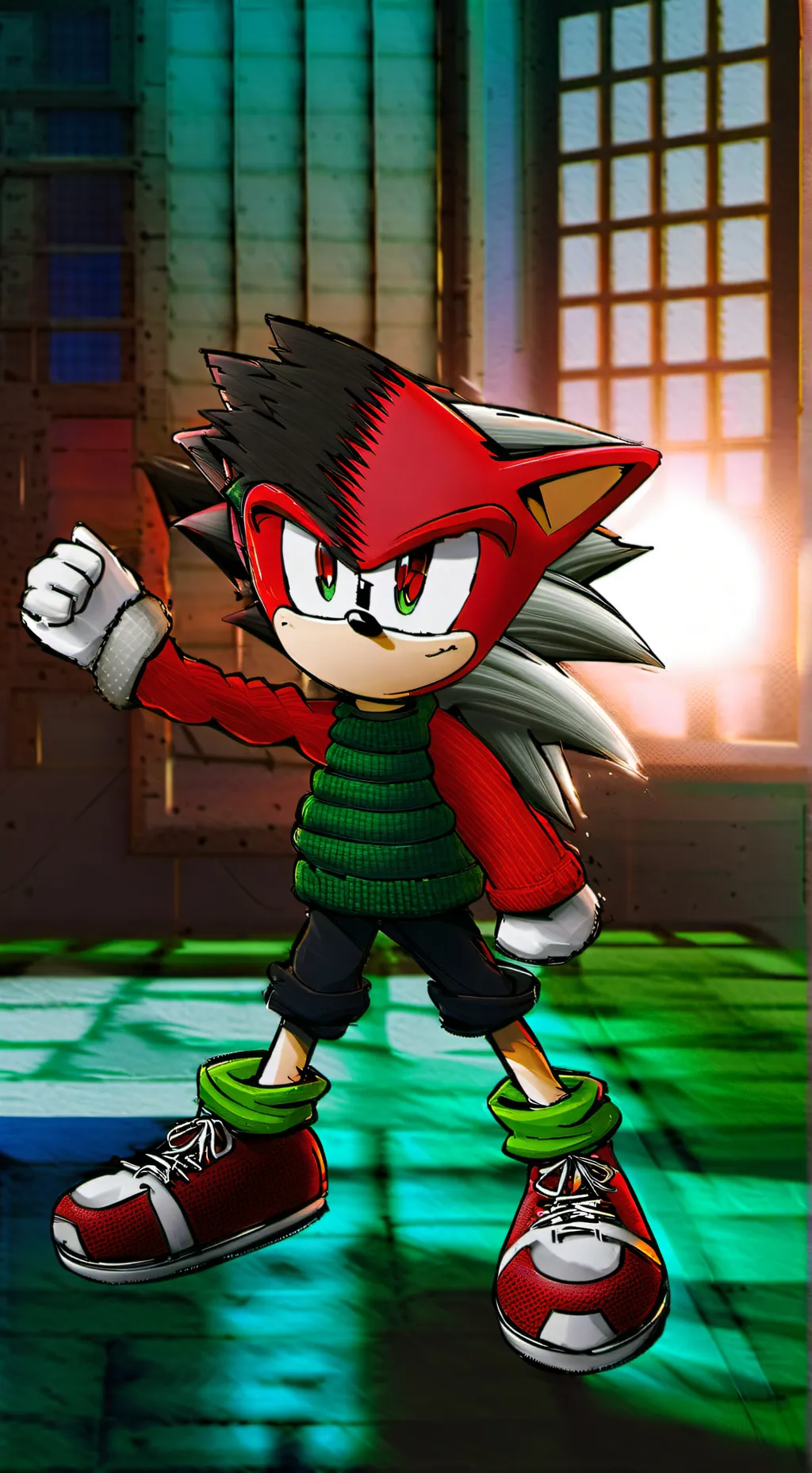 ai character: Exe background