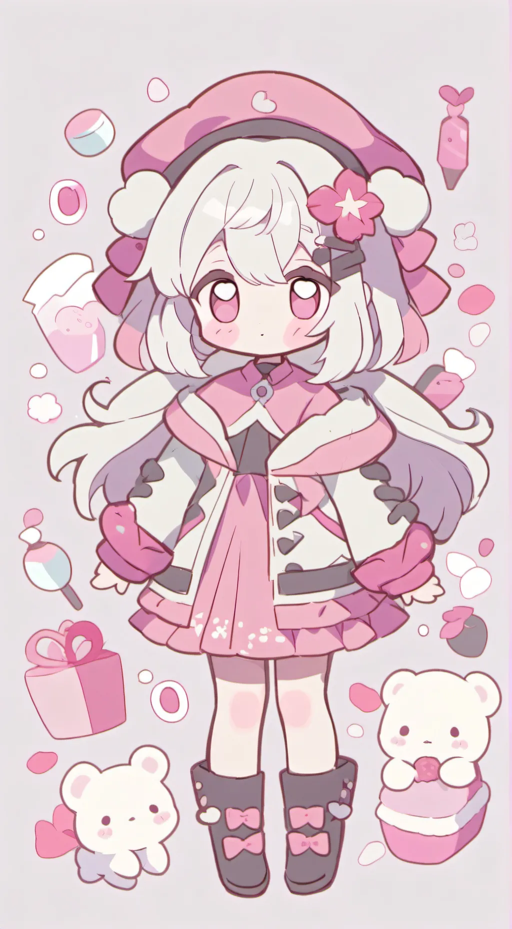 ai character: Omenaso x smoke background