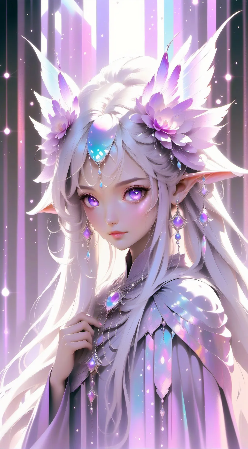 ai character: sing it 🎄🍉💛😉!! background