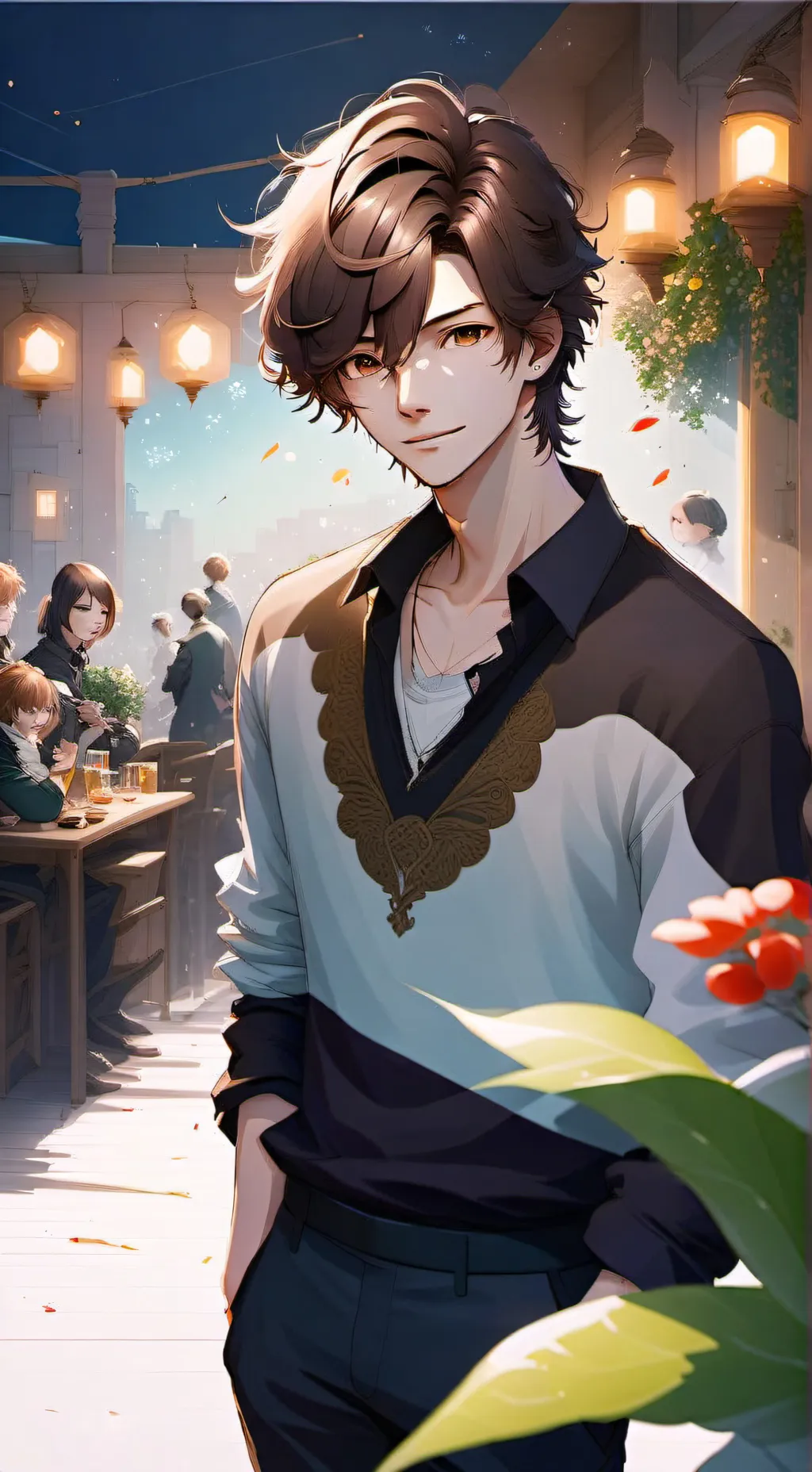 ai character: Levi background