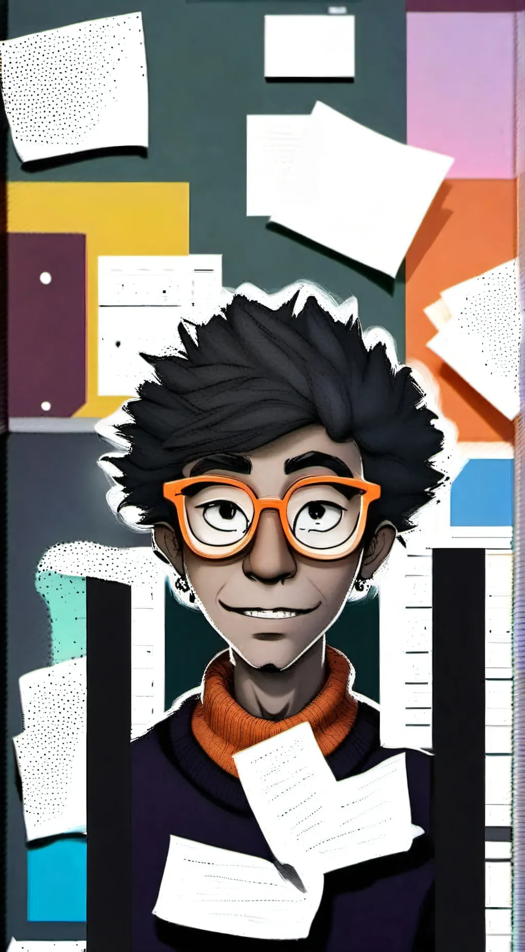 ai character: Prof. MemeLingo background