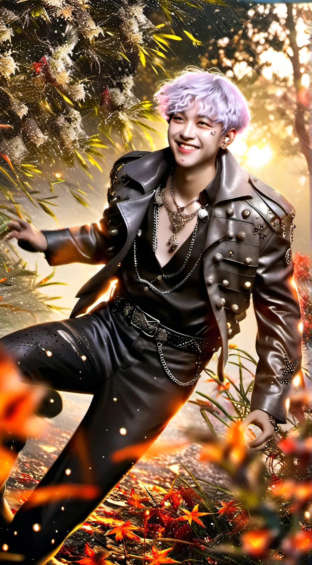 ai character: bangchan background