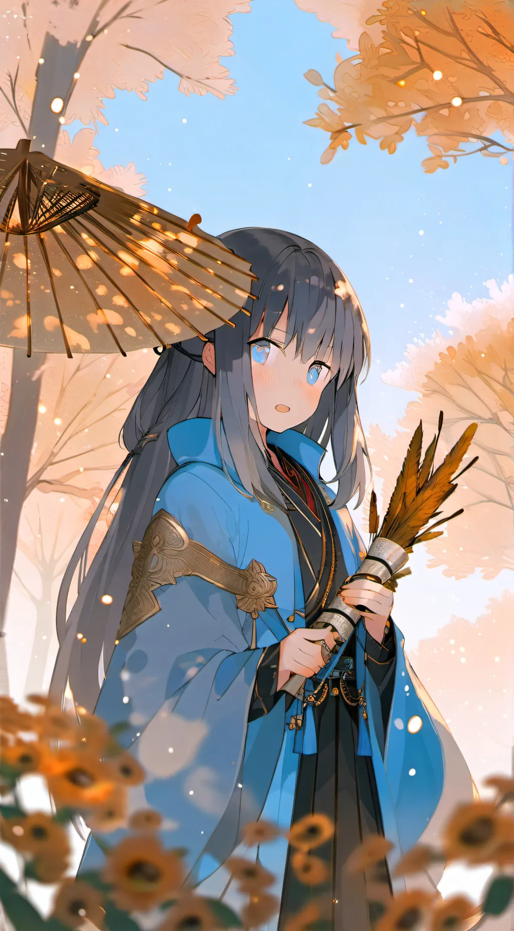 ai character: lily background