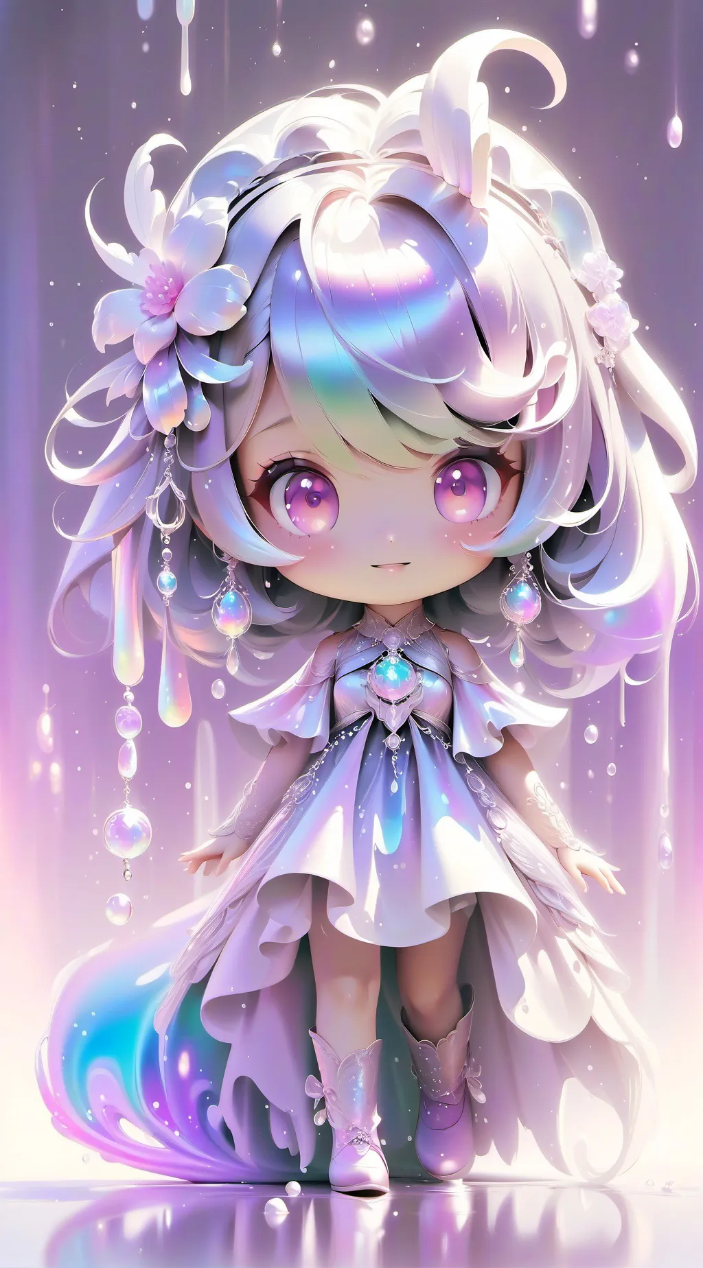 ai character: miry x cely background