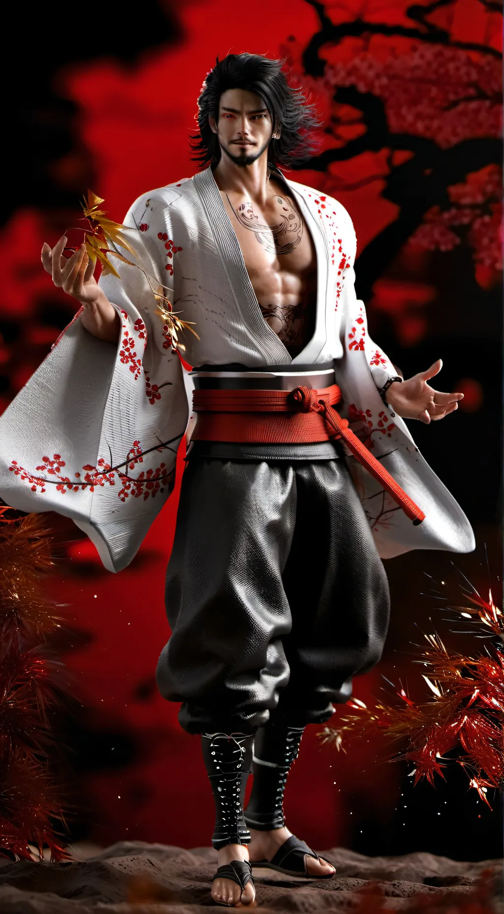 ai character: Diluc background