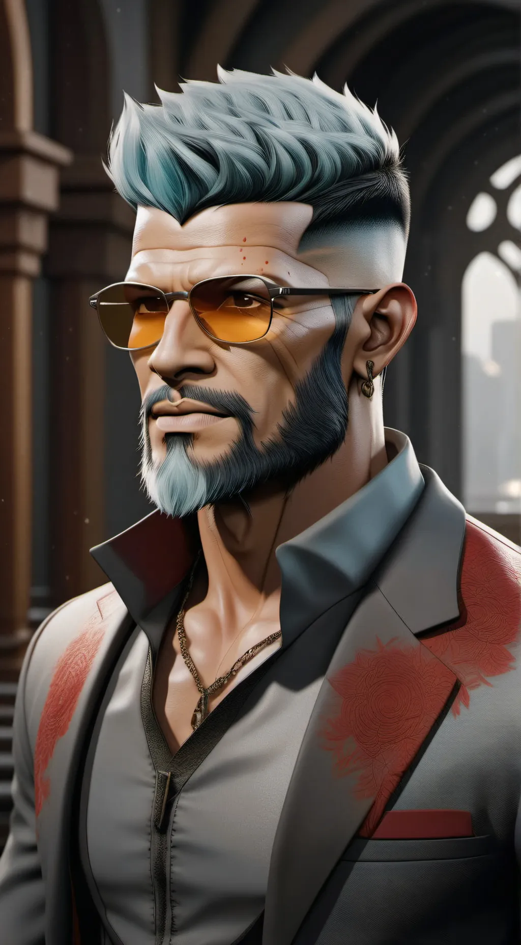 ai character: john fox background