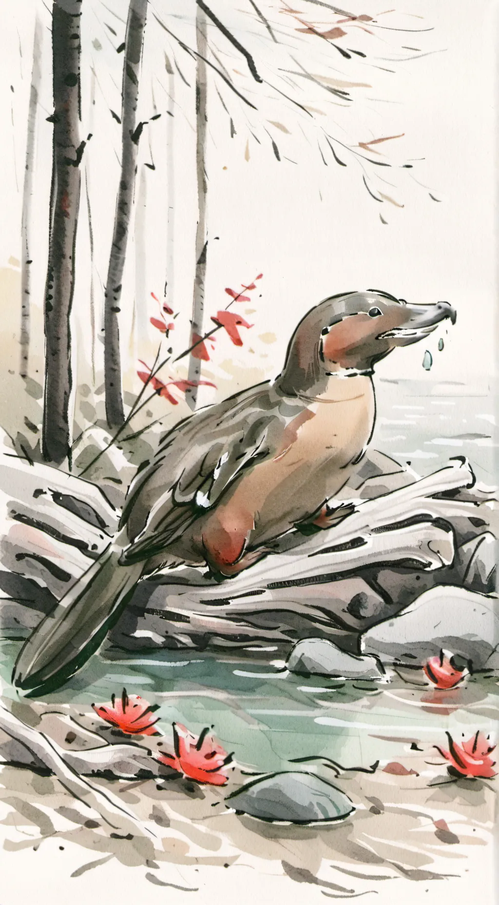 ai character: Platypus tf background