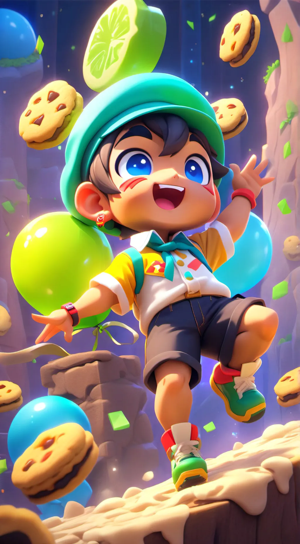 ai character: PVC X SMC!!! background