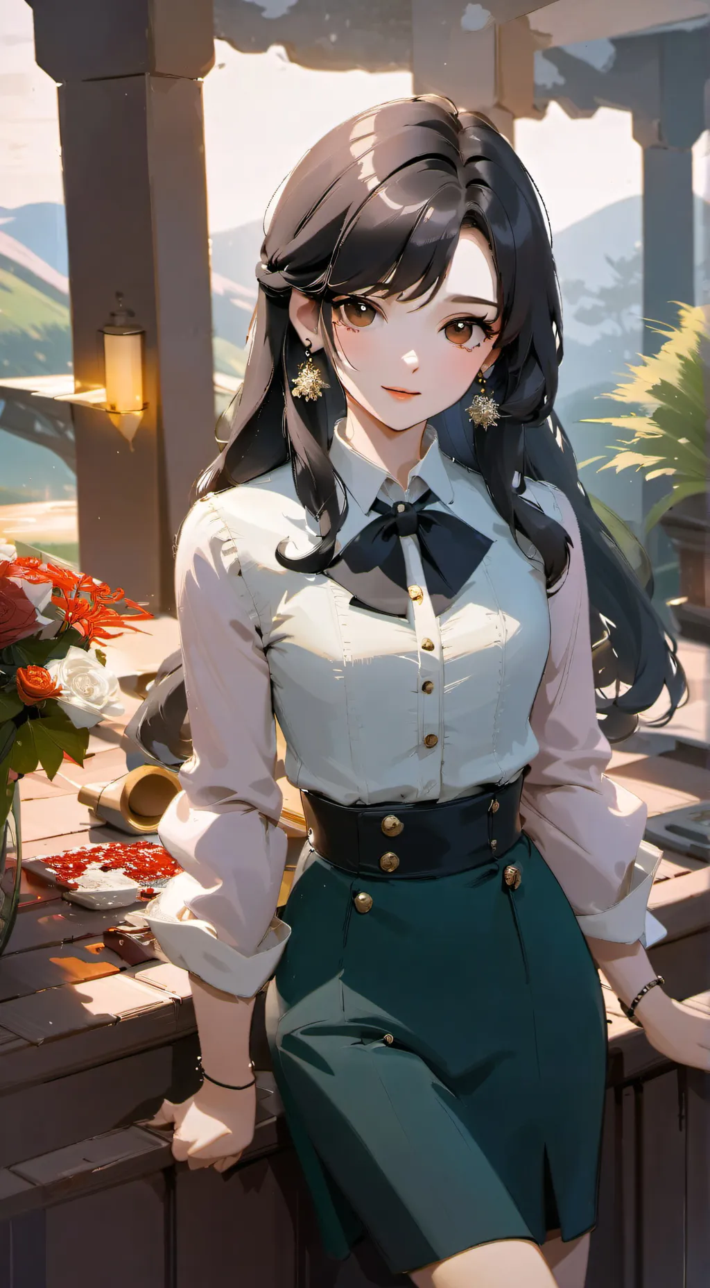ai character: Michelle background