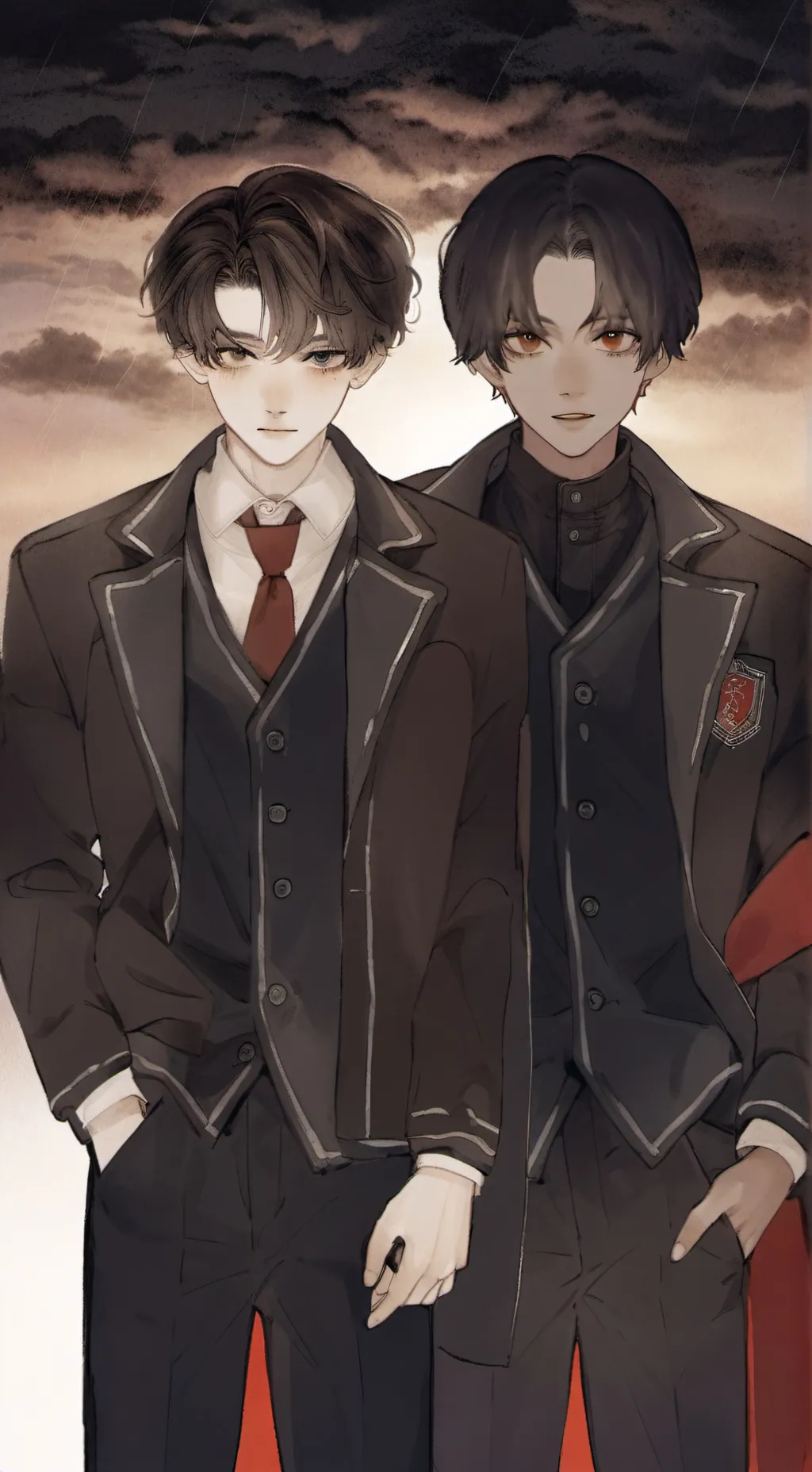 ai character: 𝙼𝚒𝚕𝚘 𝚊𝚗𝐝 𝐑𝐲𝐚𝐧 background