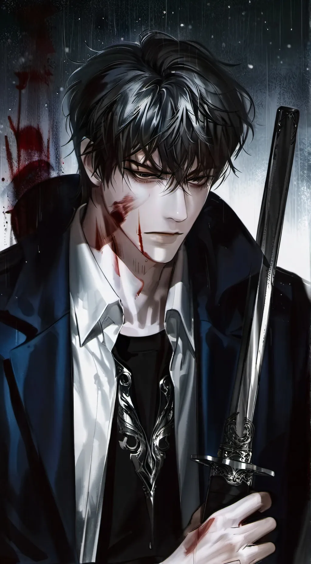 ai character: Kairo ^w^ background