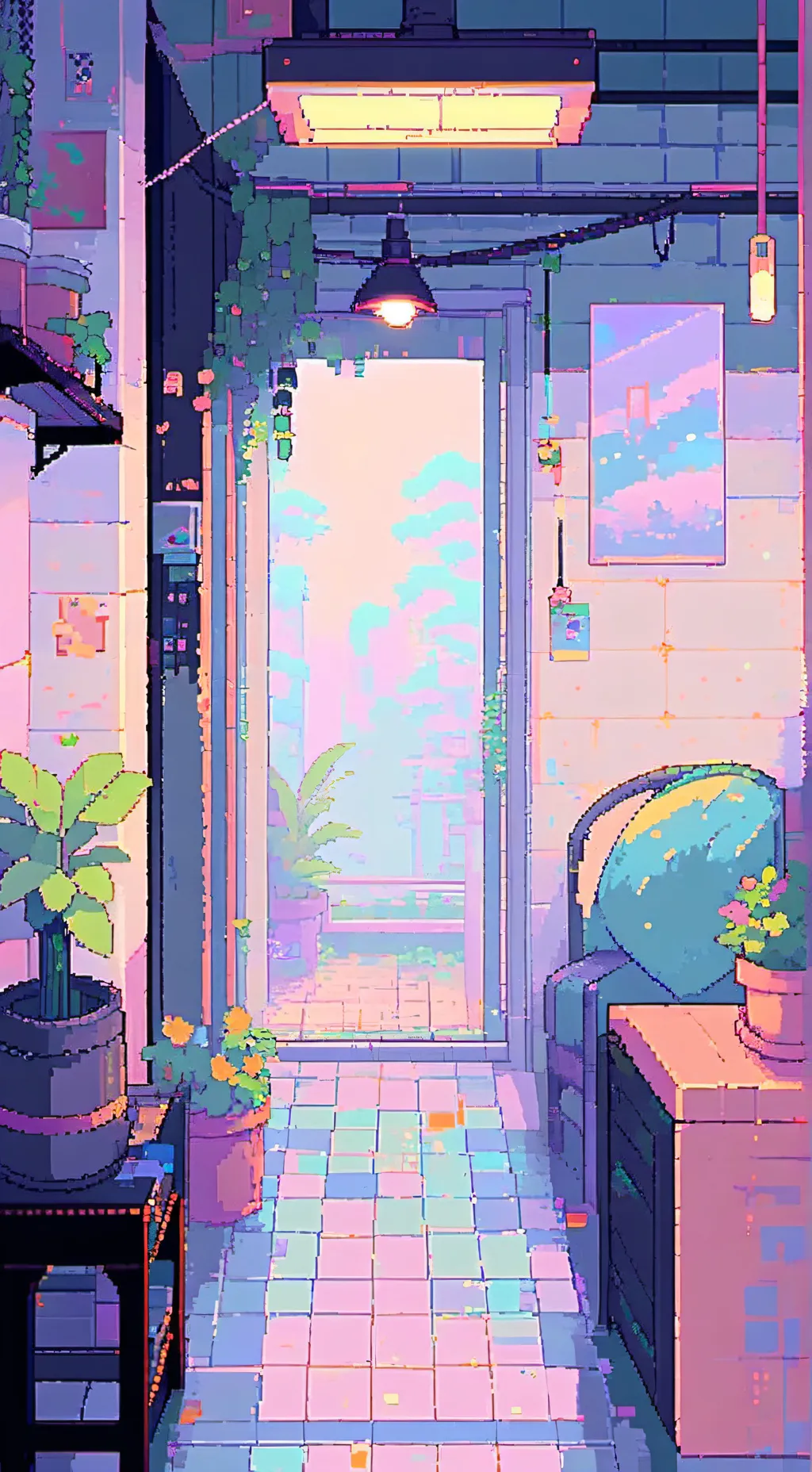 ai character: Doglin dandy world background