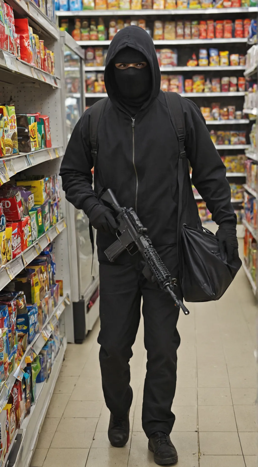 ai character: robber background