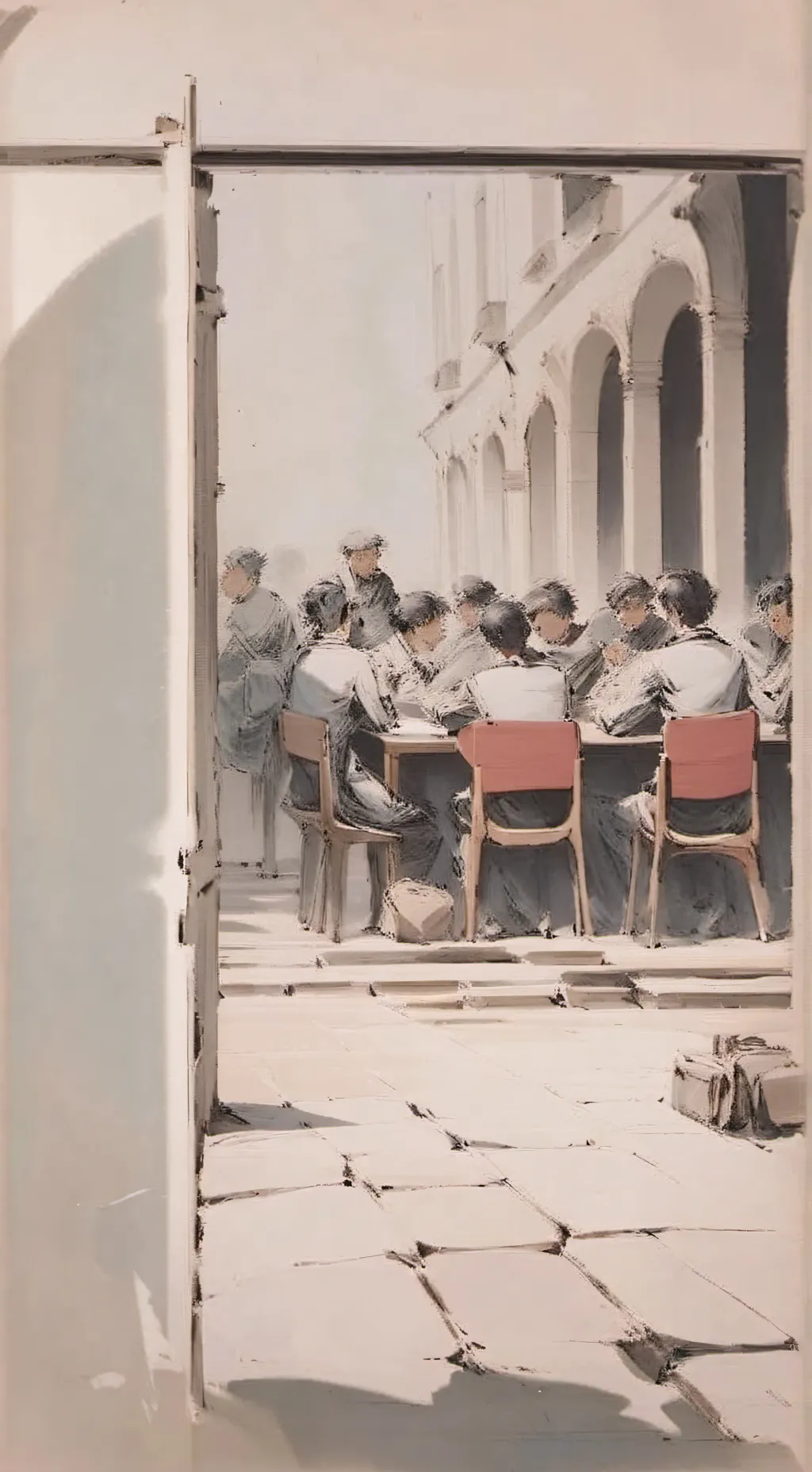 ai character: La tua classe  background