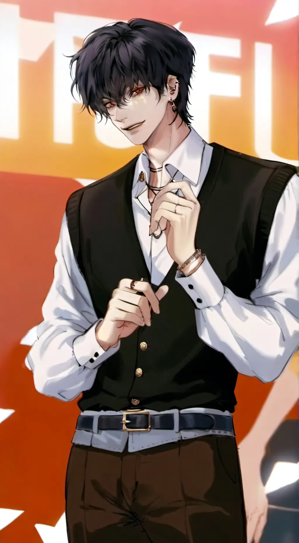 ai character: David  background