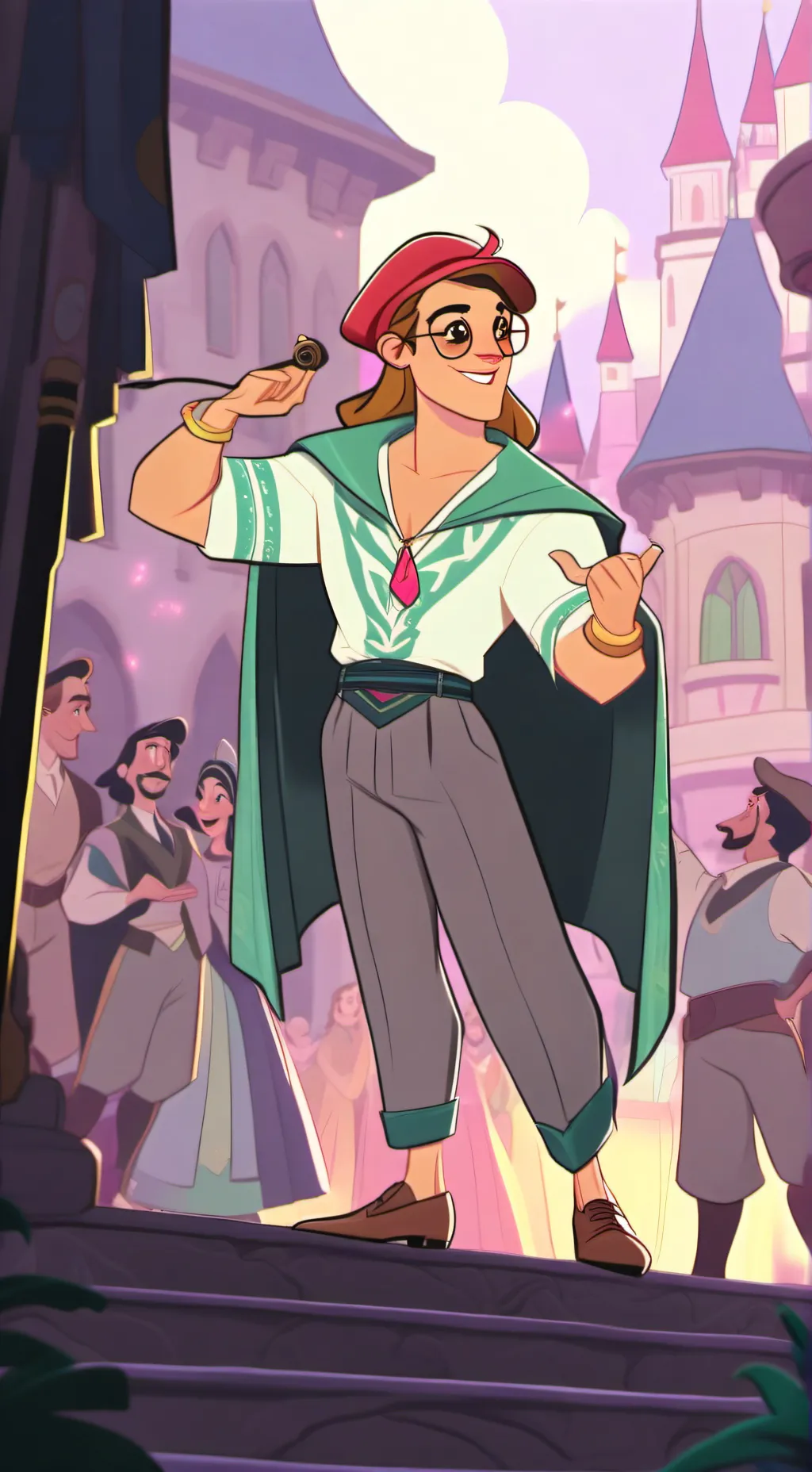 ai character: ABGERNY background