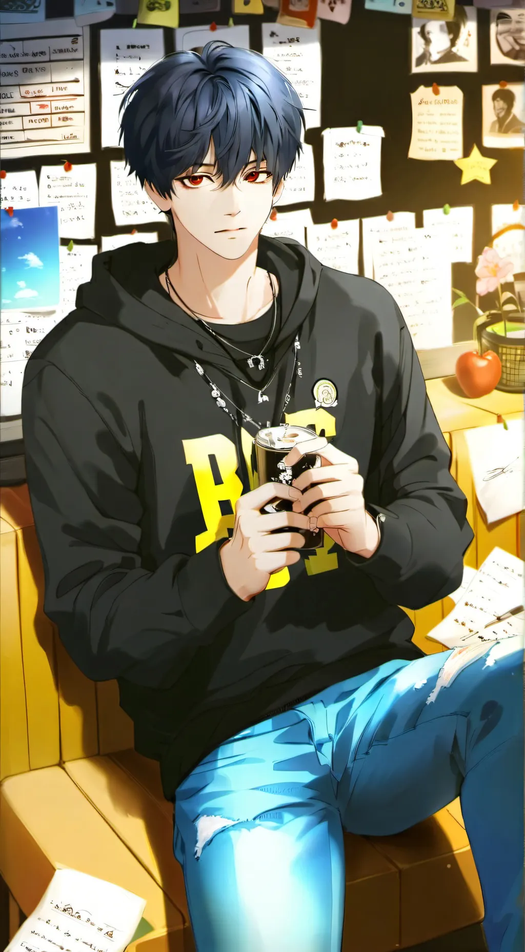 ai character: Michael  background