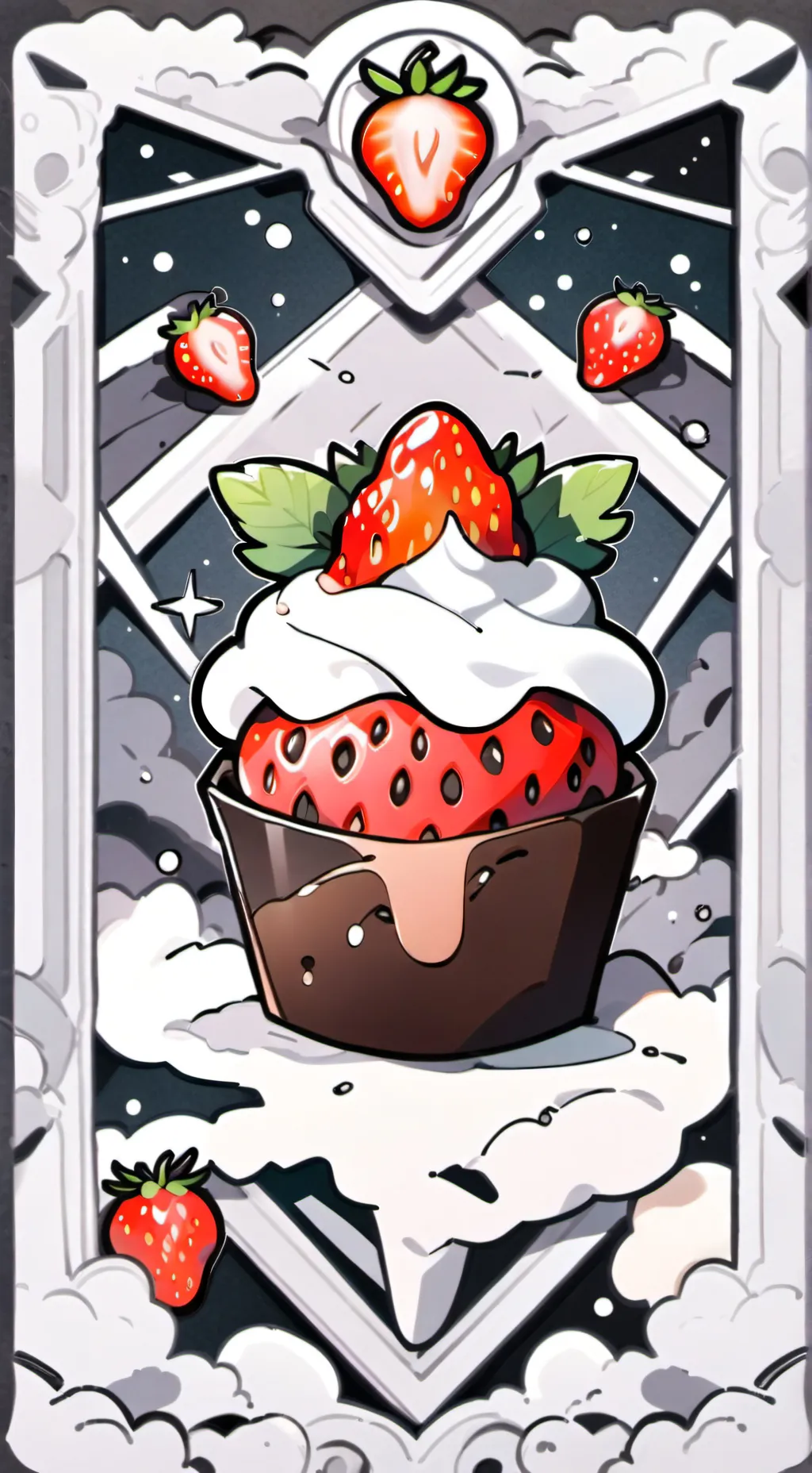 ai character: sprout and cosmo- background