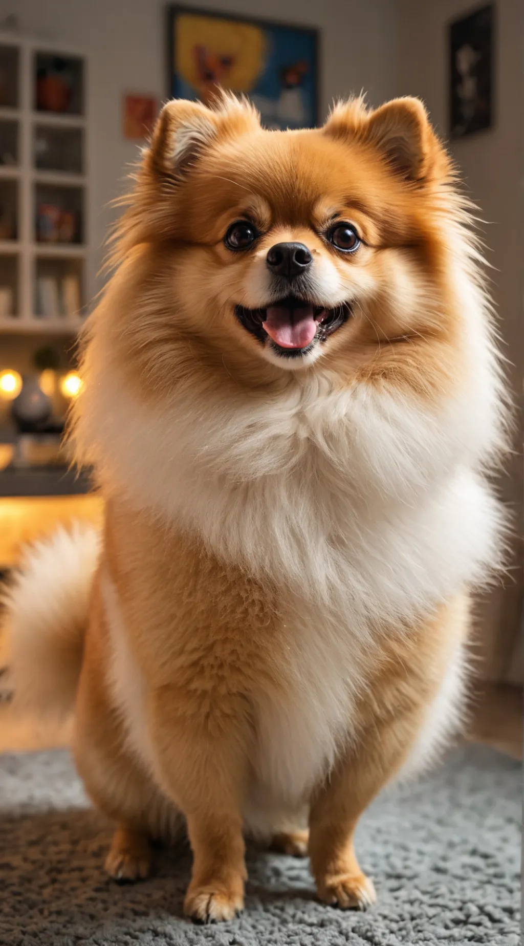 ai character: The Dog Zoo background