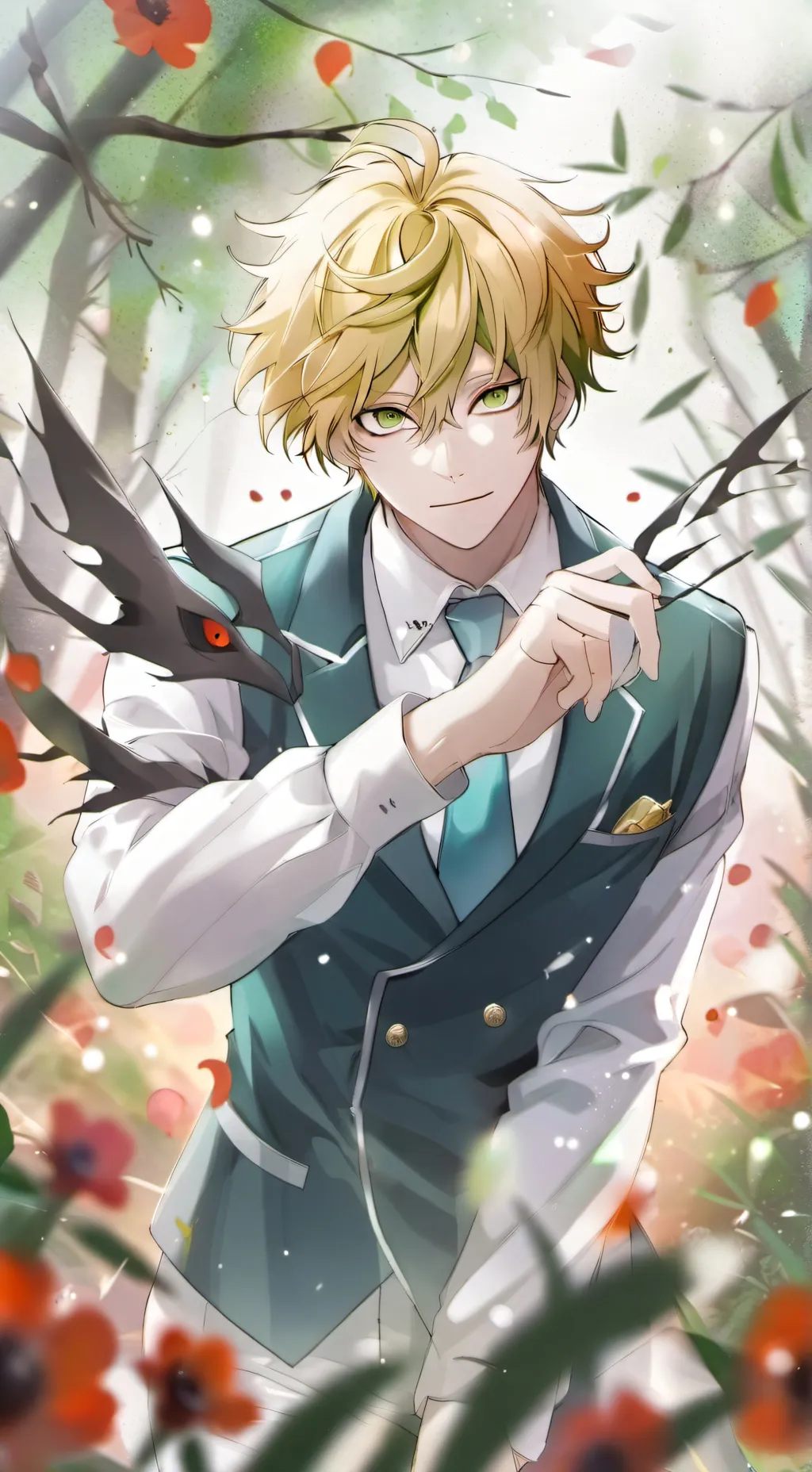 ai character: yandere bakugo background