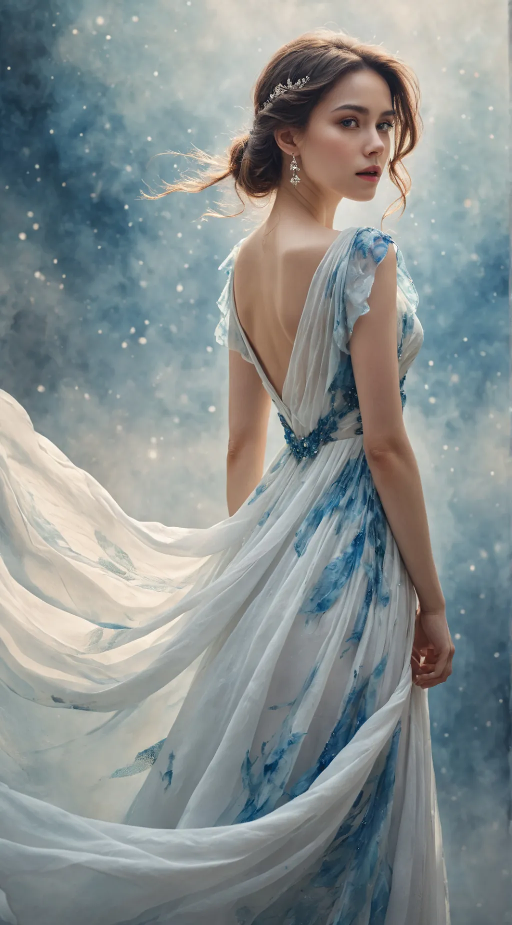 ai character: mori background