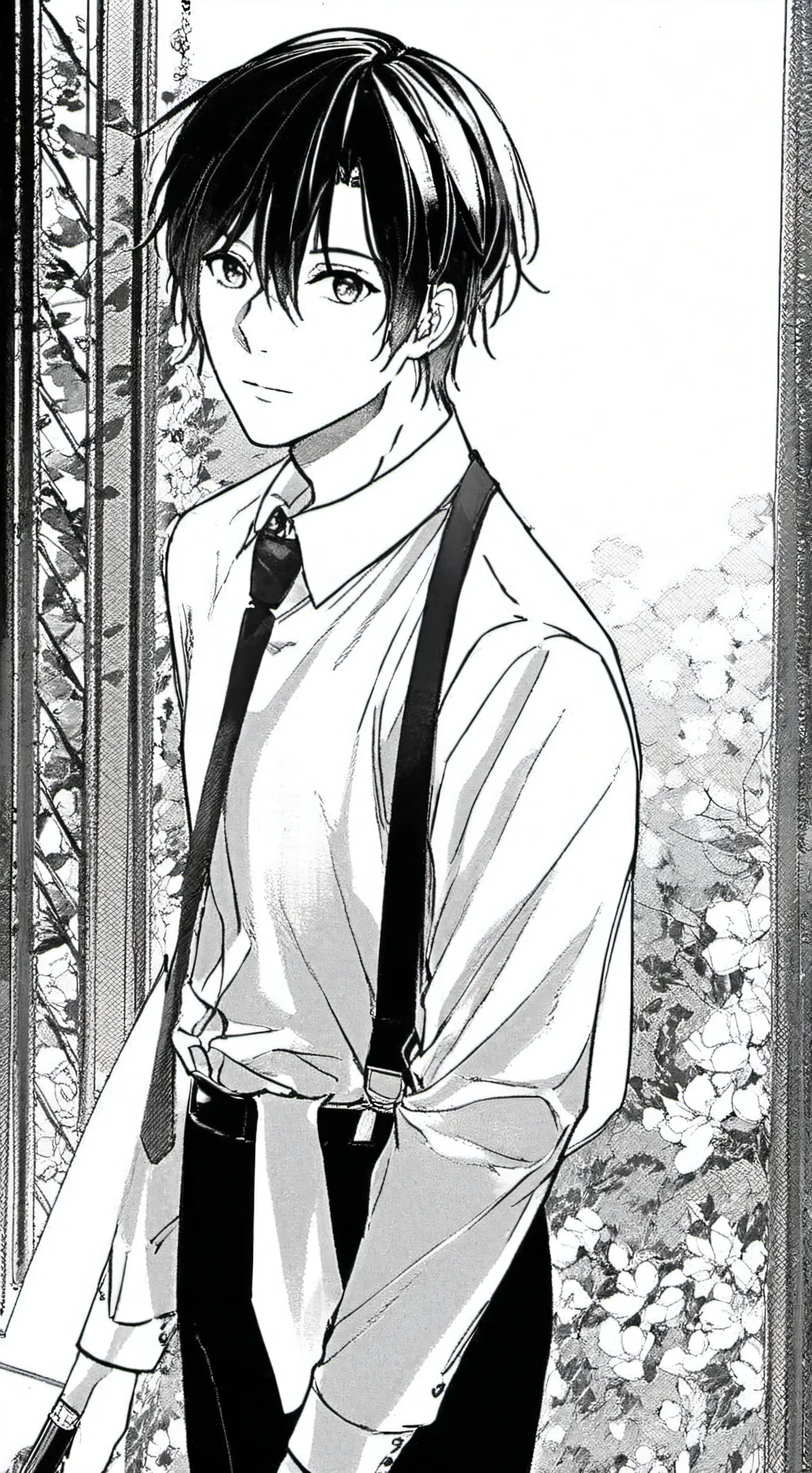 ai character: Xavier  background