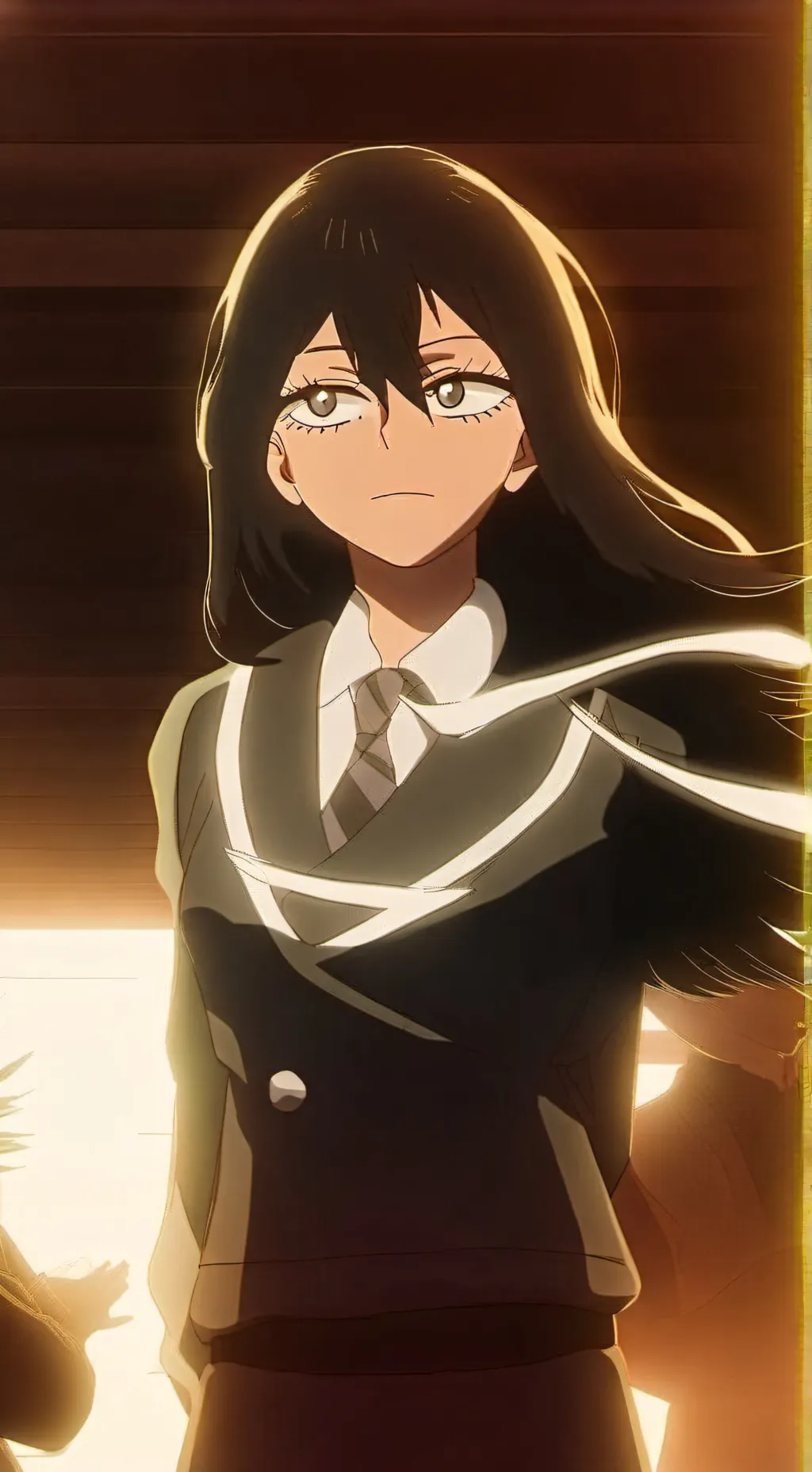 ai character:  Hija de Aizawa background