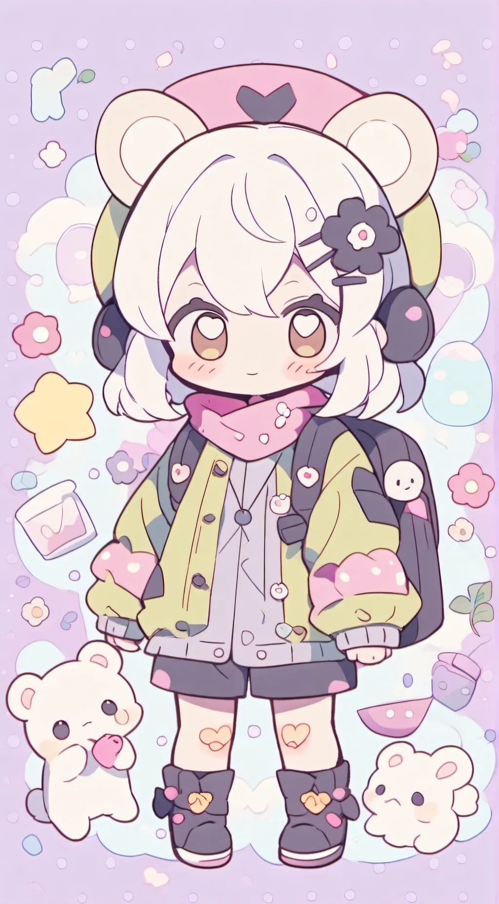 ai character: dandy background