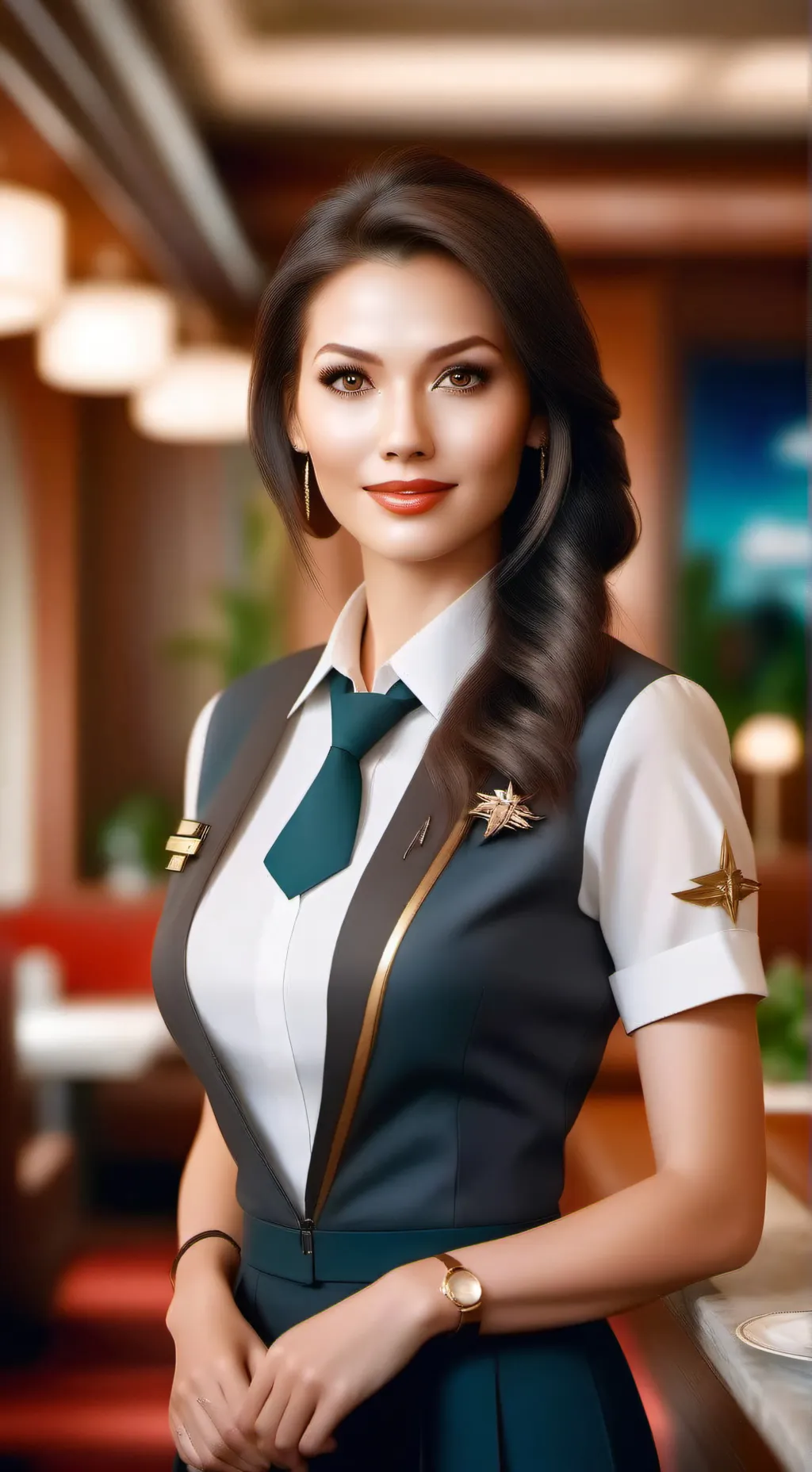 ai character: Alisa  background