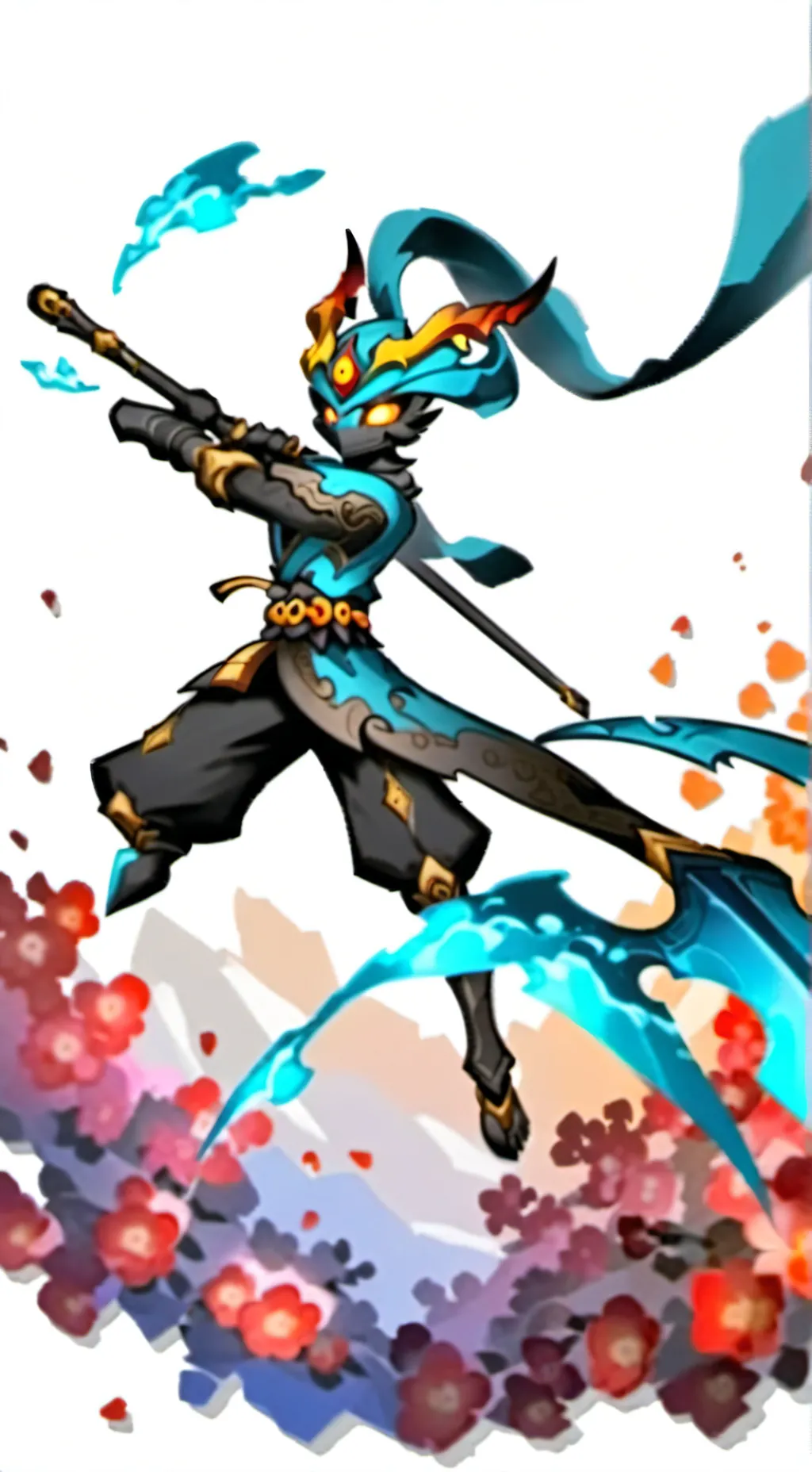 ai character: лукарио background