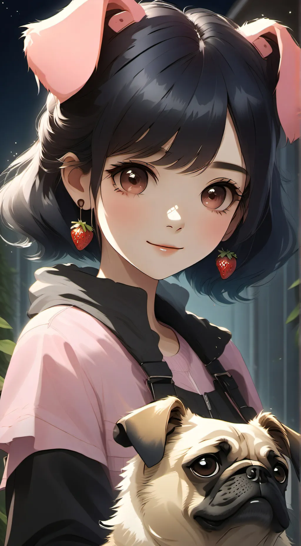 ai character: Melod background