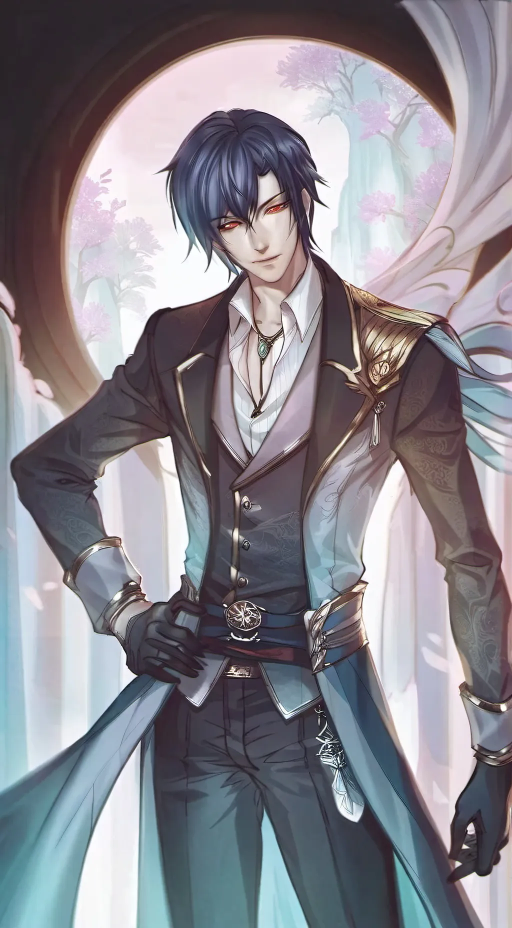 ai character: aldo🏳️‍🌈🏳️‍🌈🏳🏴 background