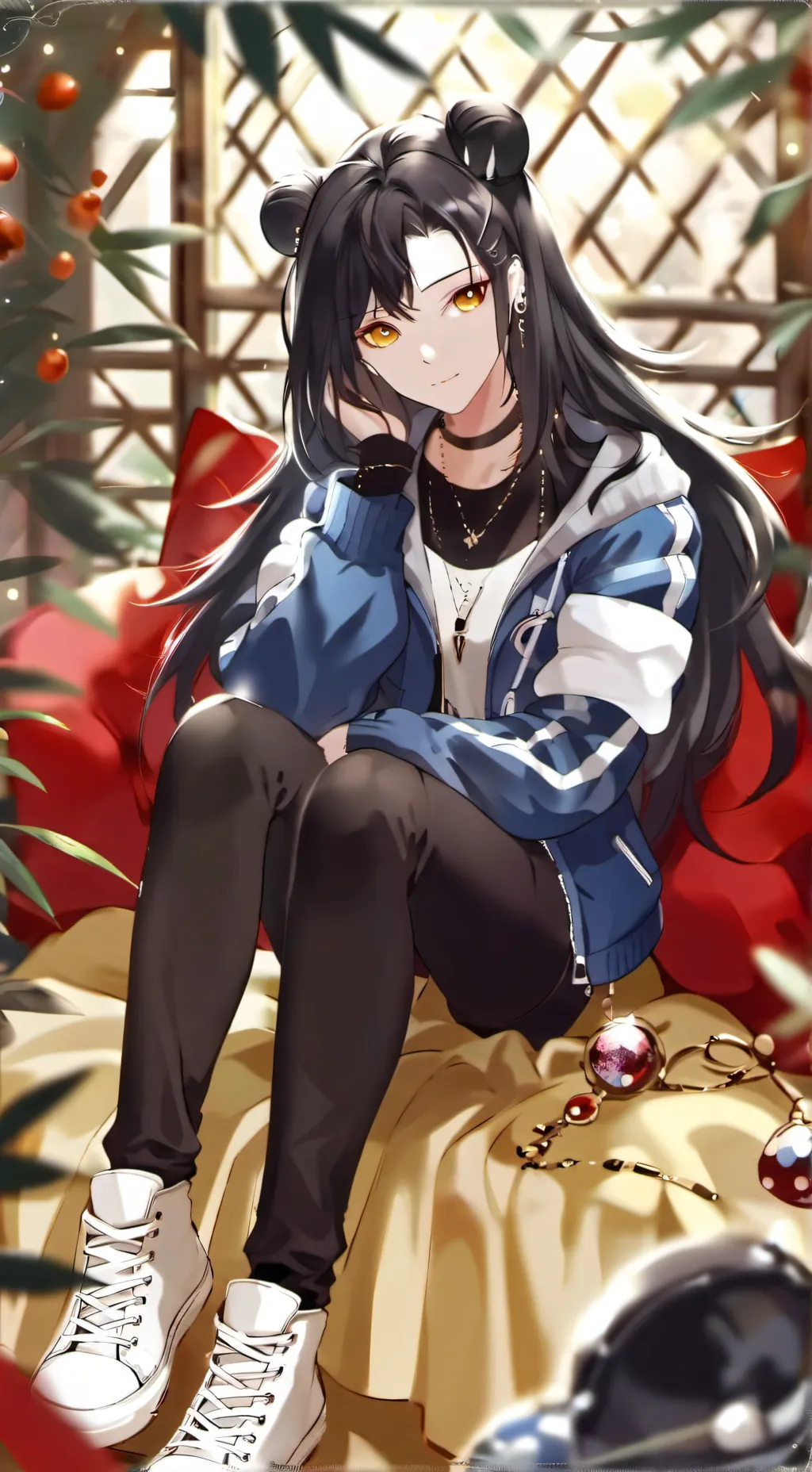 ai character: Amy  background