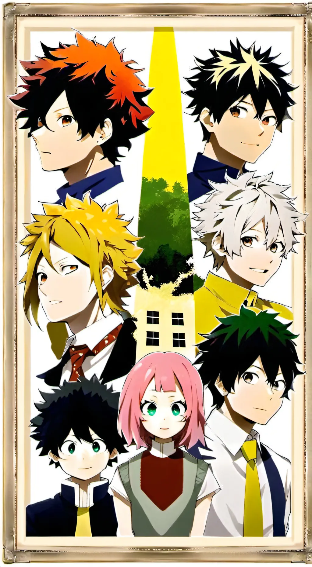 ai character: Class 1-A background