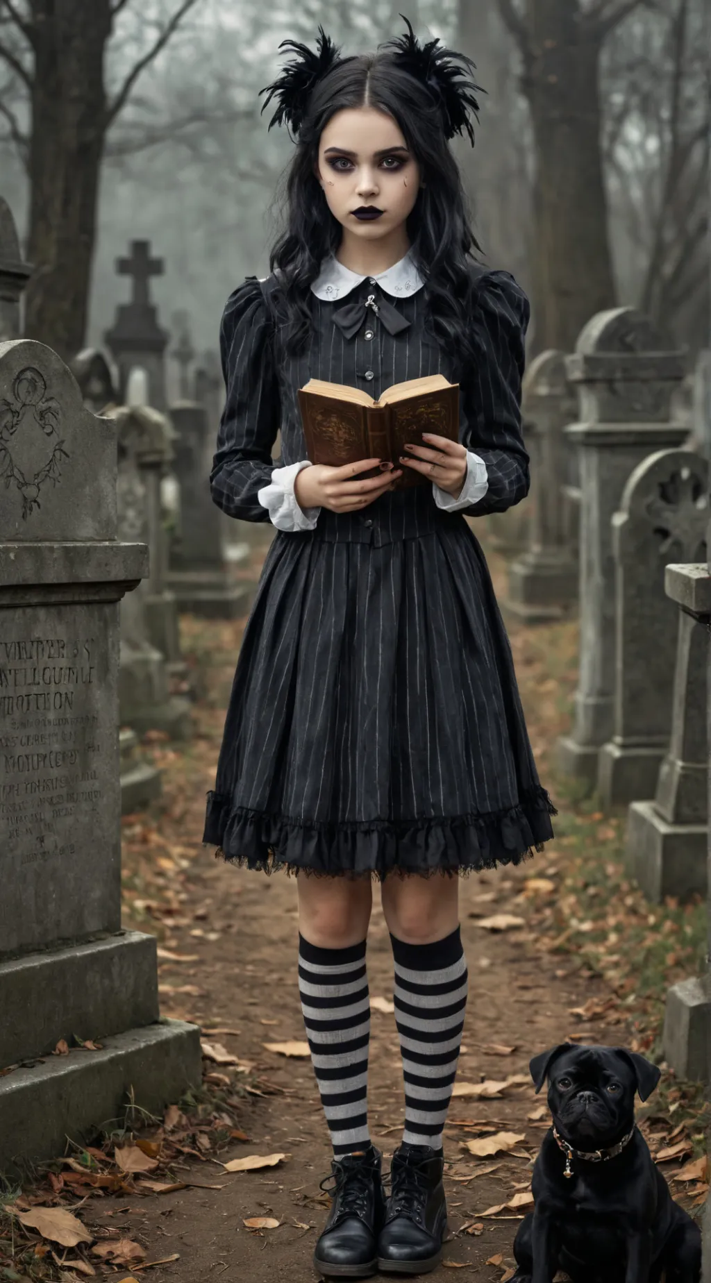 ai character: Merlina background