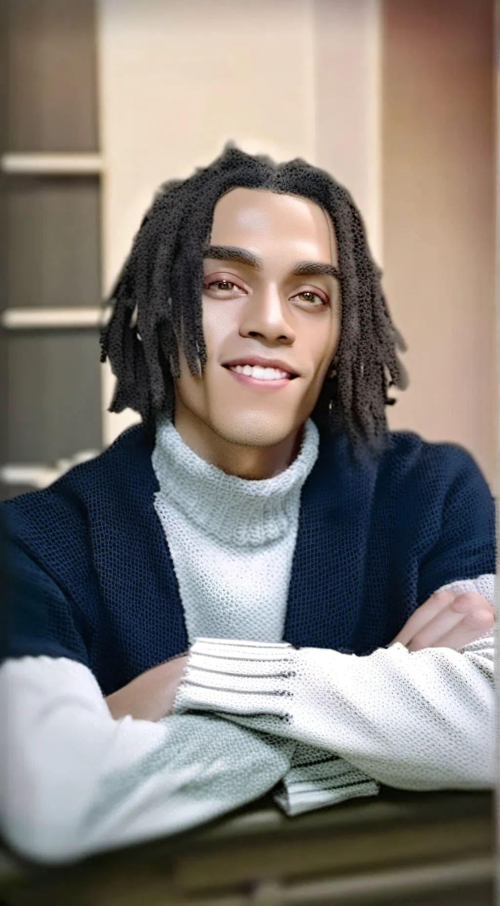 ai character: Mysterious Movie M background