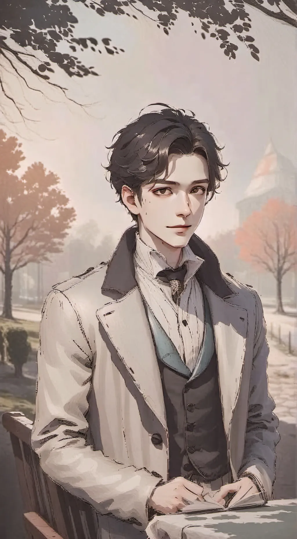 ai character: Sebastian background