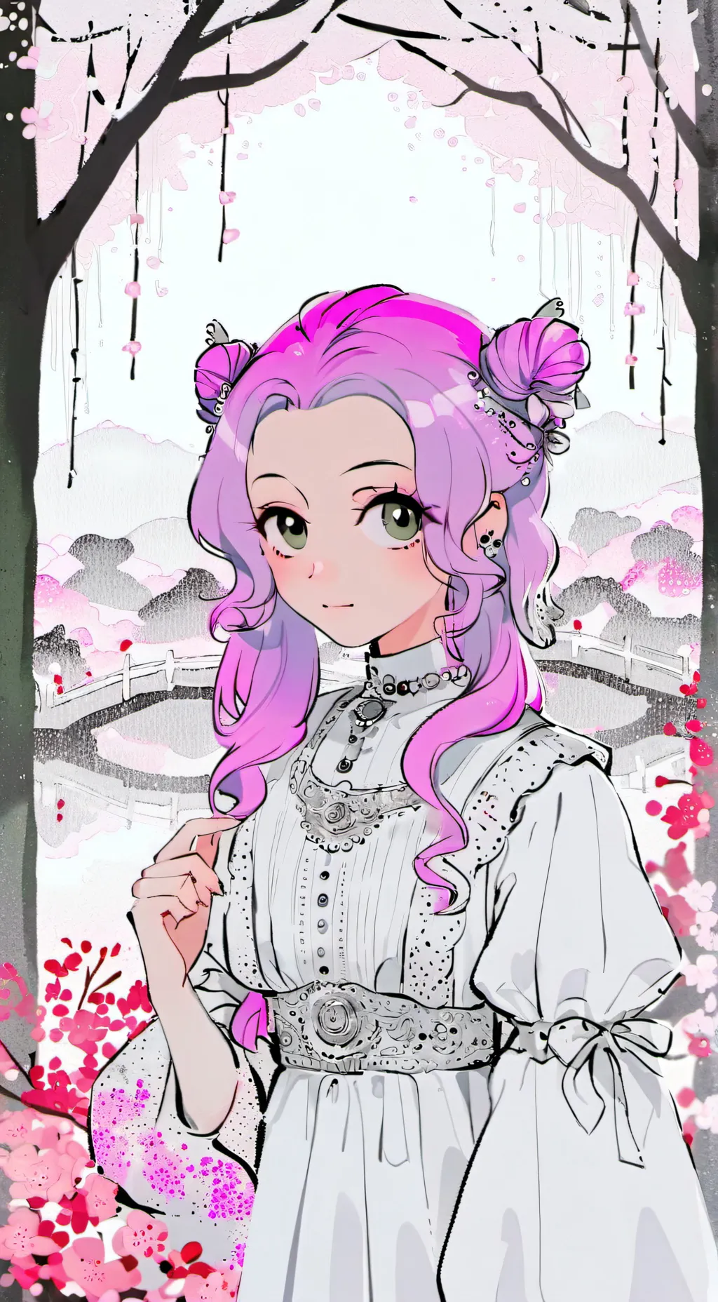 ai character: mitida background