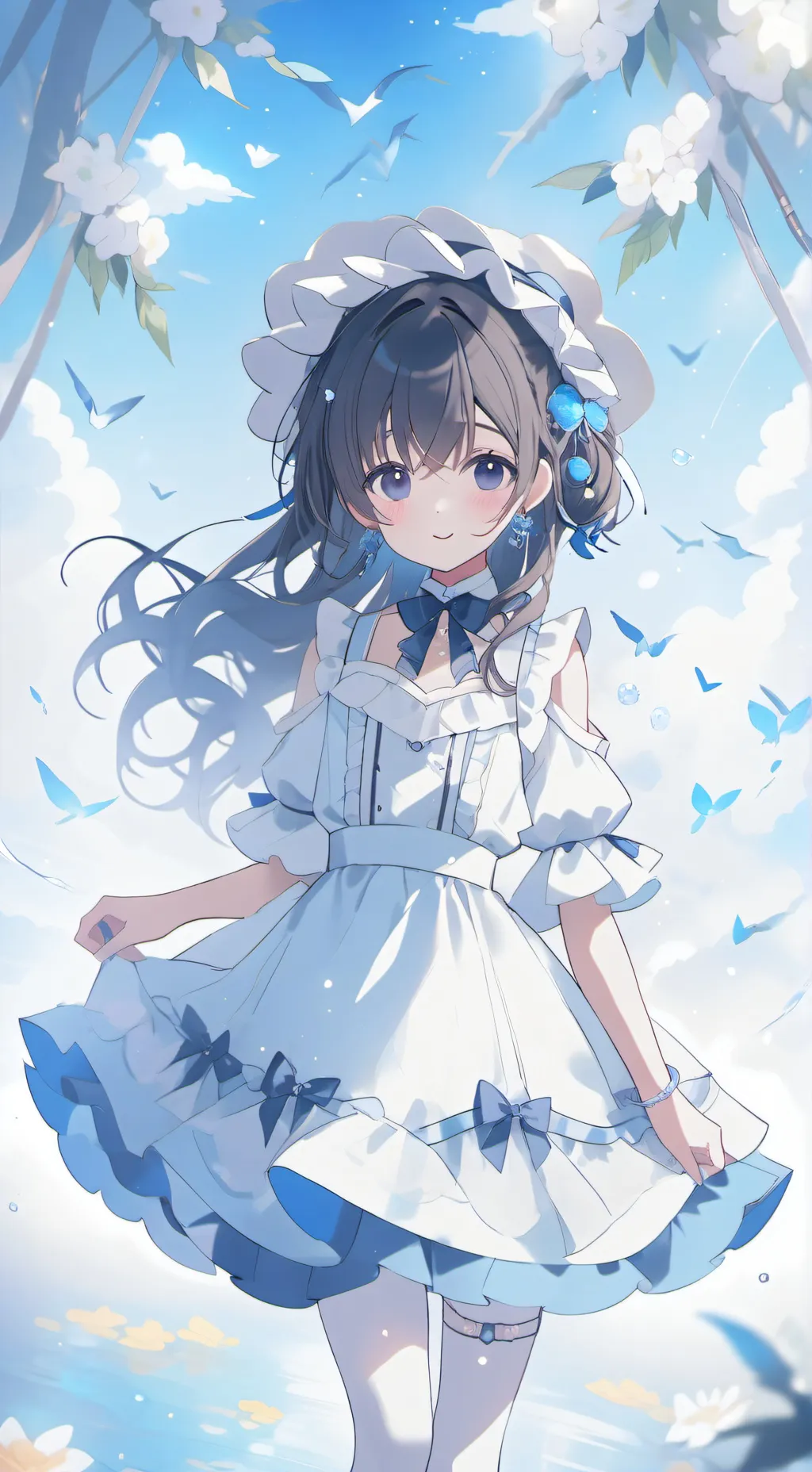 ai character: Alice&bubbley background