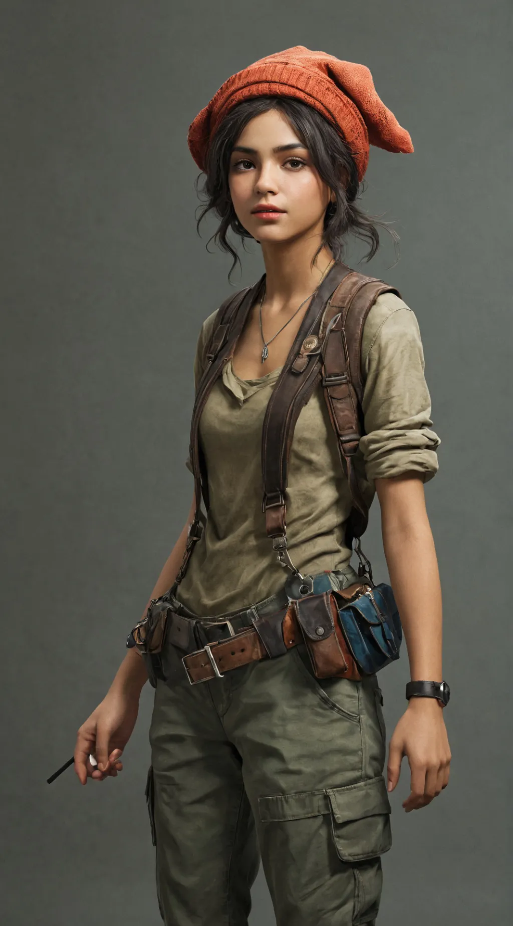 ai character: Sara G ❤️ background