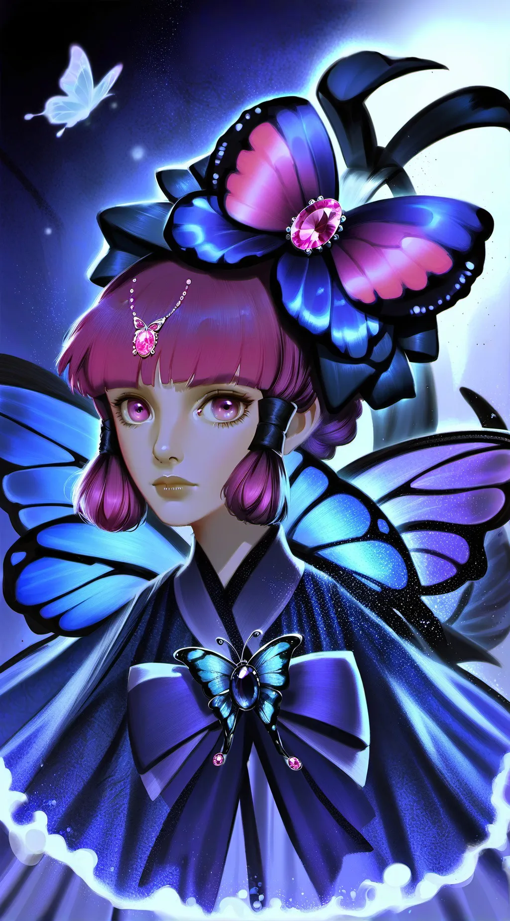 ai character: sugar lily?  background