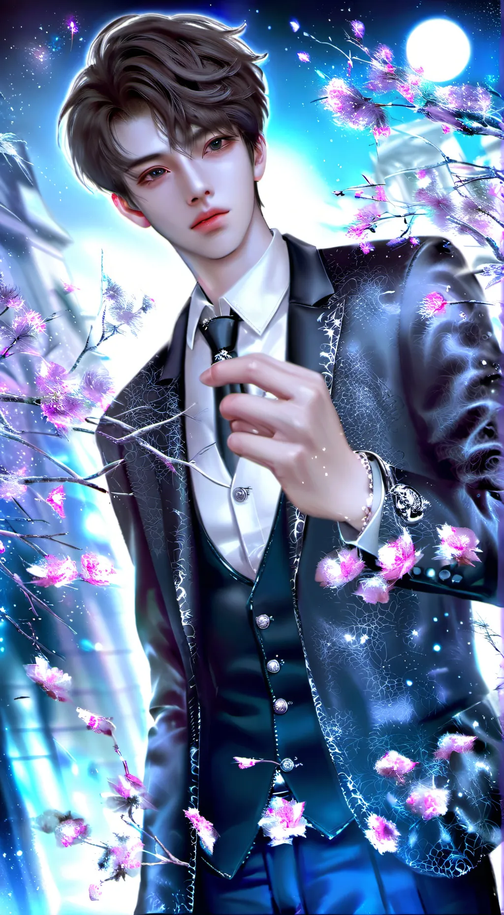 ai character: Adam park background