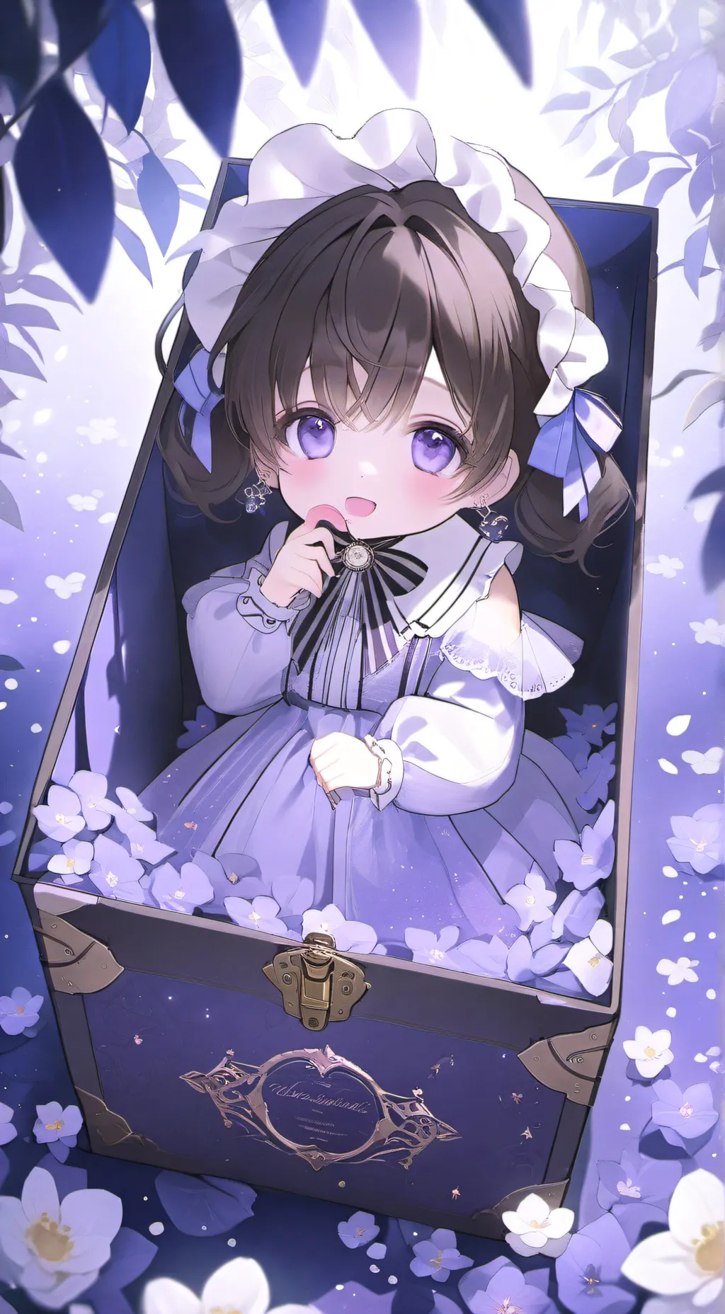ai character: Baby lily background