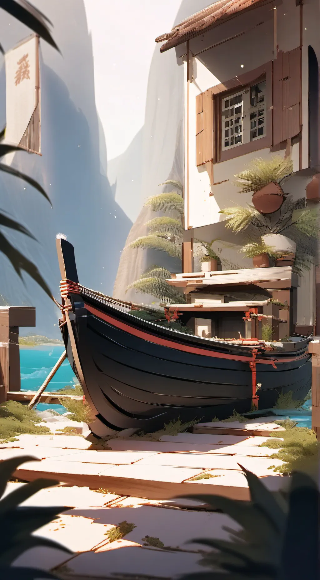 ai character: onepiece sleepover background