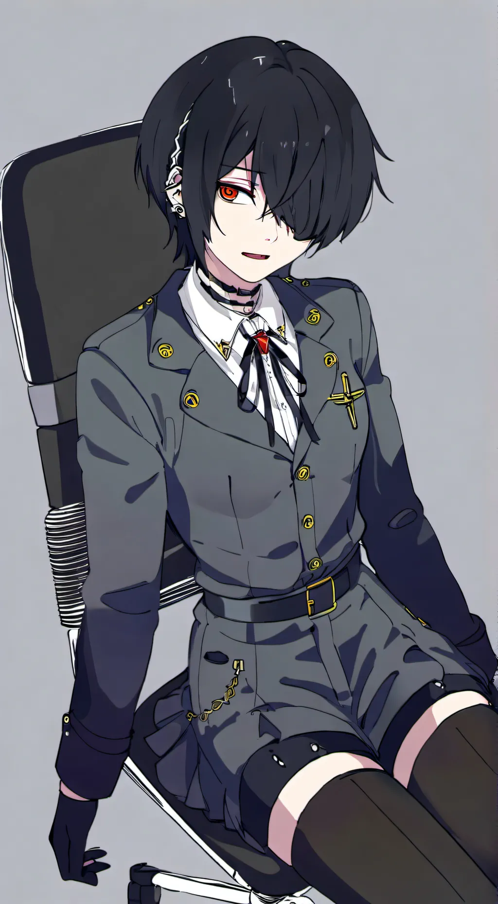 ai character: Ashley  background