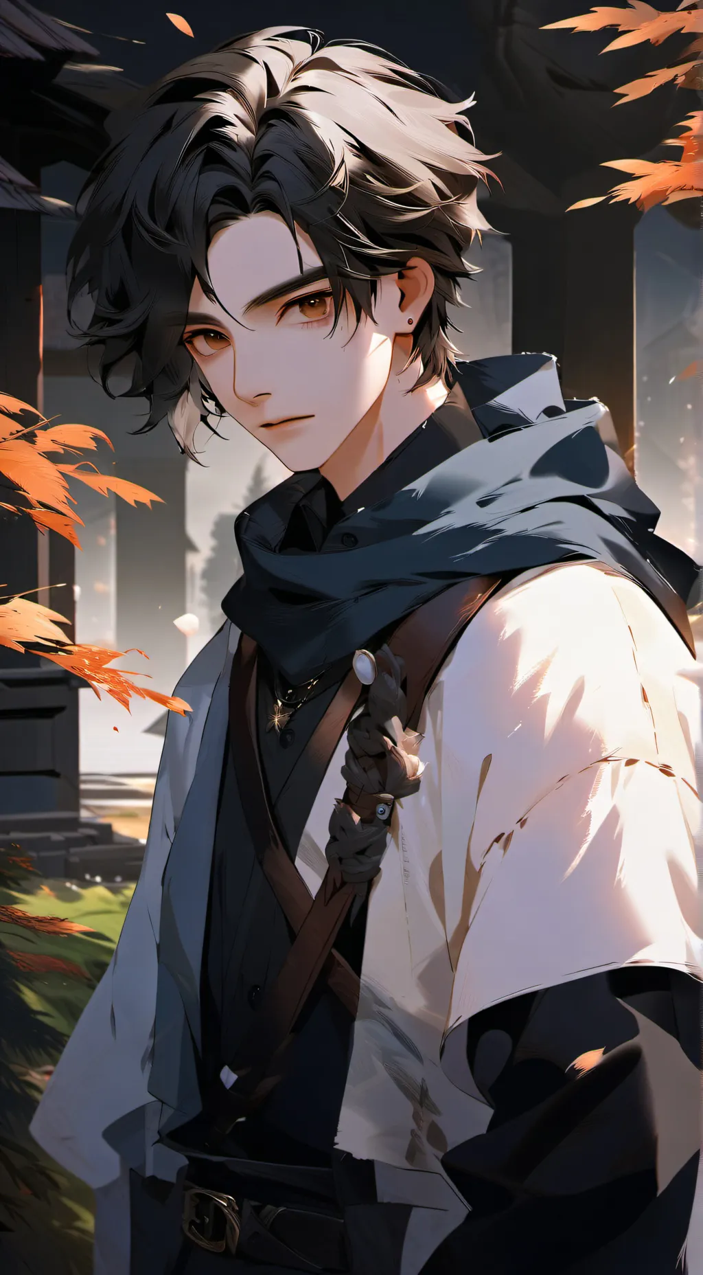 ai character: Isaac  background