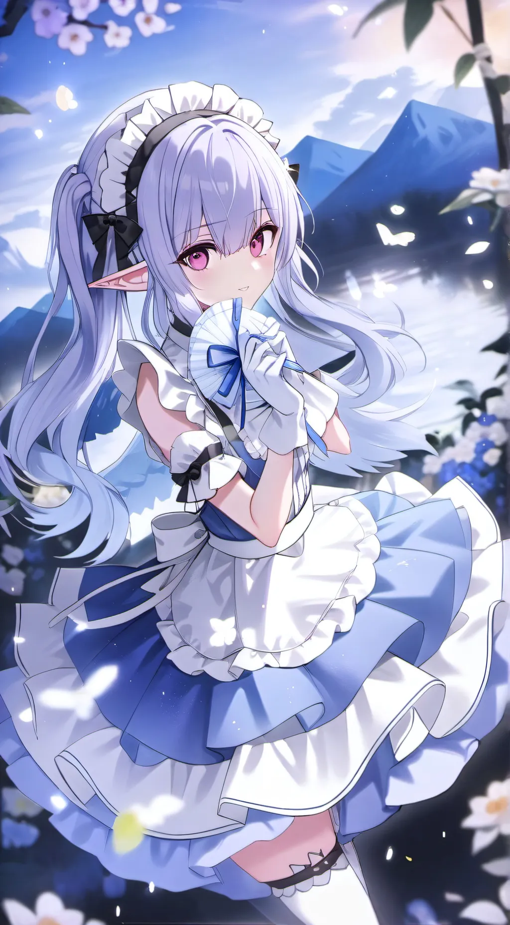 ai character: Mizuki background