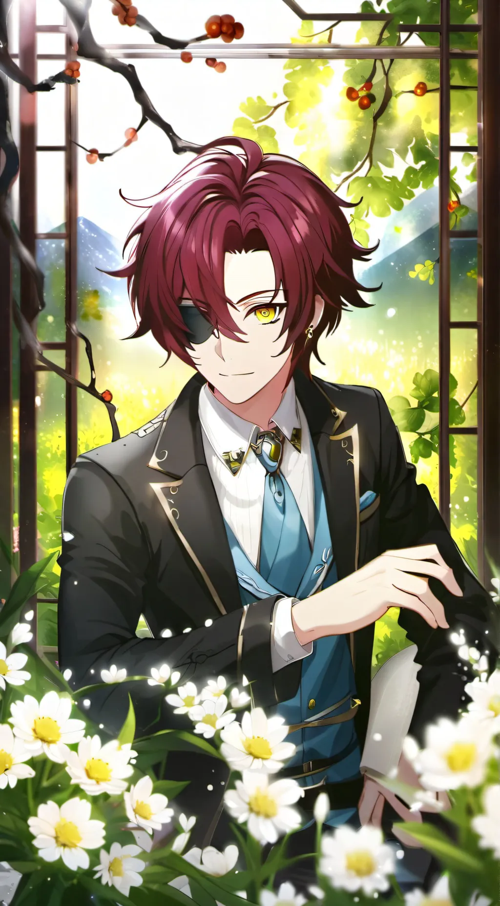 ai character: Shikanoin Heizou background